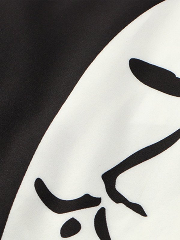 Camisa estampada con botones para hombre-4